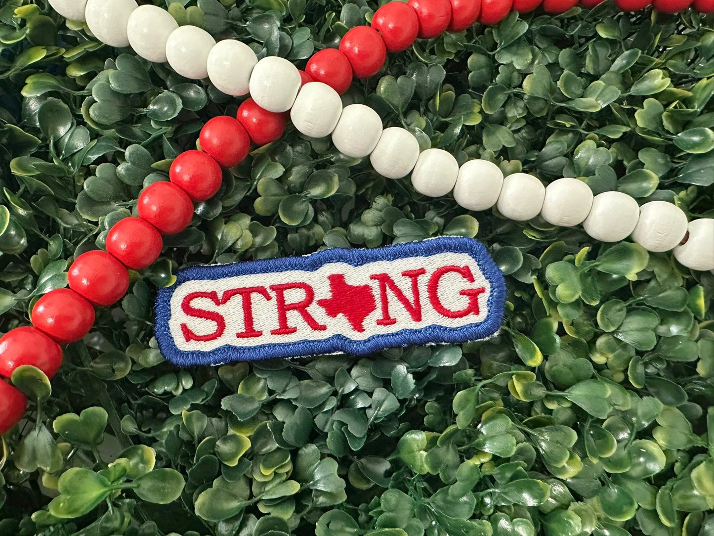 Texas STRONG Patch – Lone Star Grit Edition