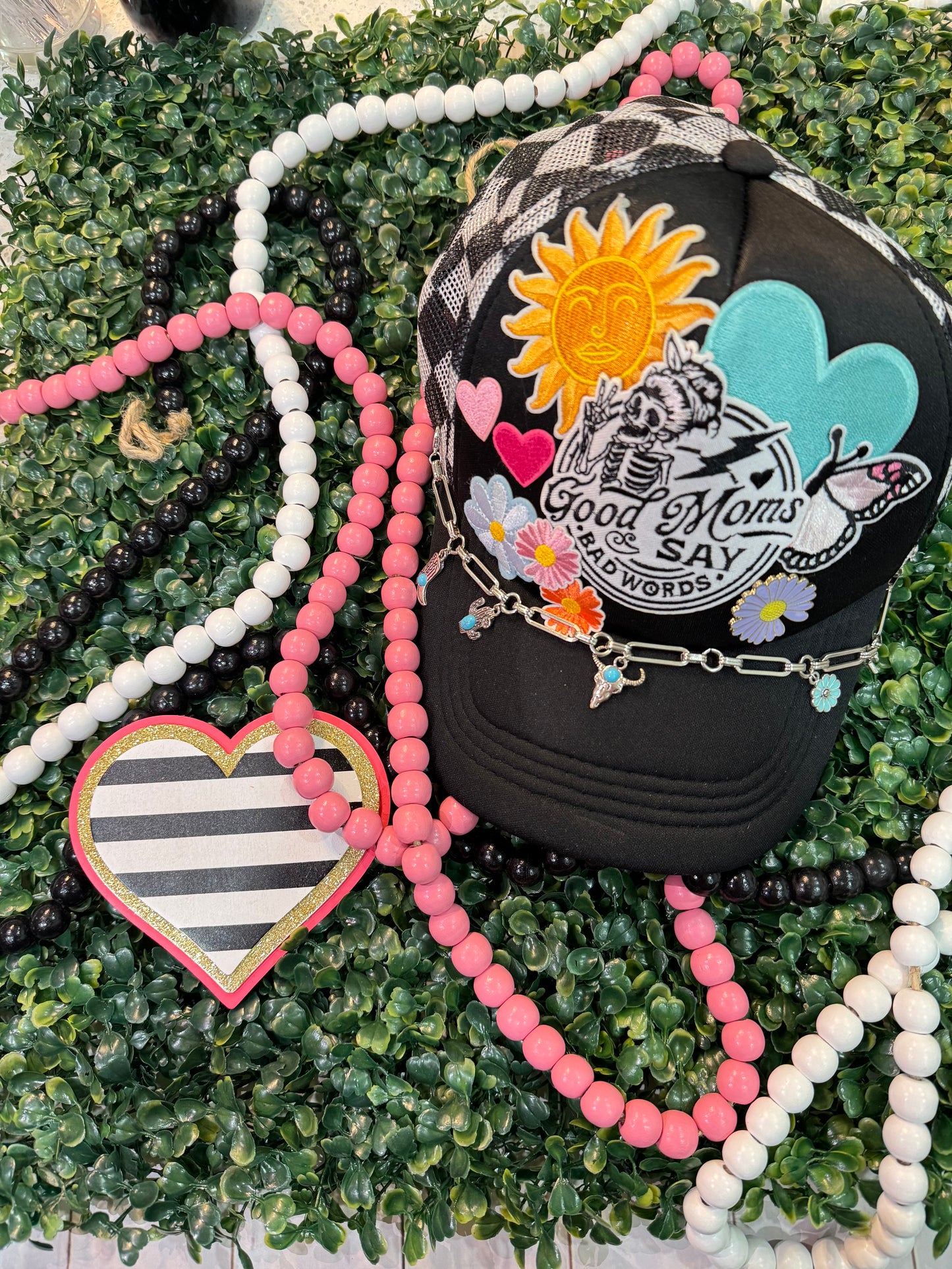 “Good Moms Say Bad Words Patch Hat – Bold & Sassy Edition”