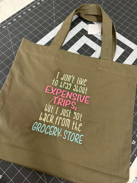 Grocery Store Getaway Tote