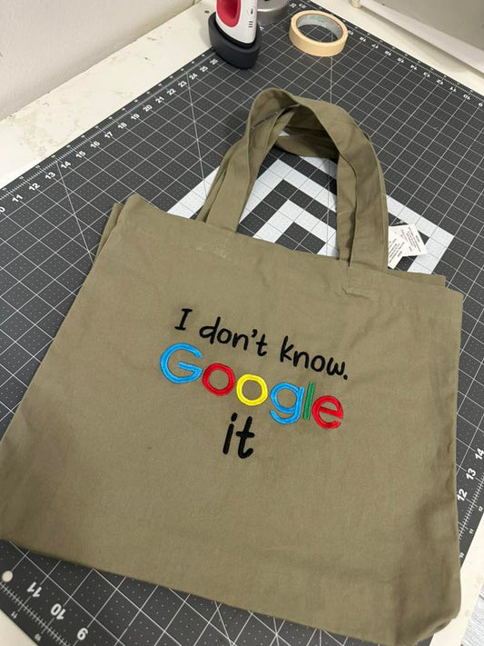 Google It Tote – Smart Sass Edition