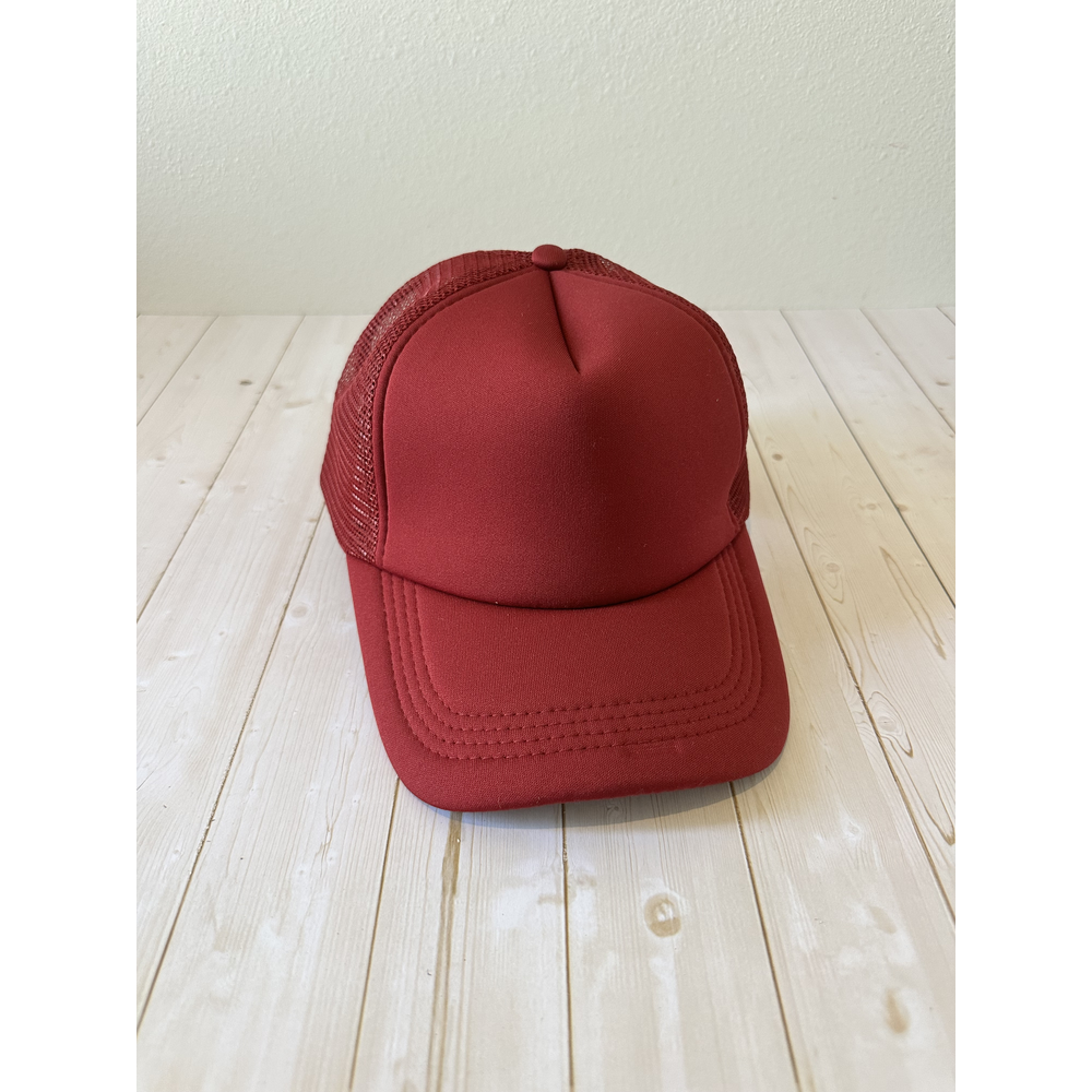 Stitchback Trucker – All Black - Front