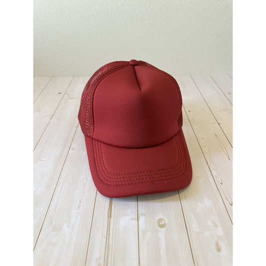 Stitchback Trucker – All Black - Front