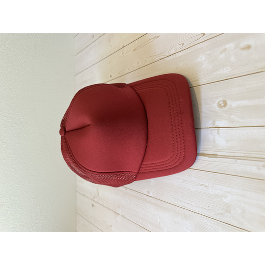 Yellow Mesh Trucker Hat-blank