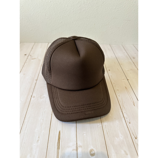 Stitchback Trucker – Brown - Front