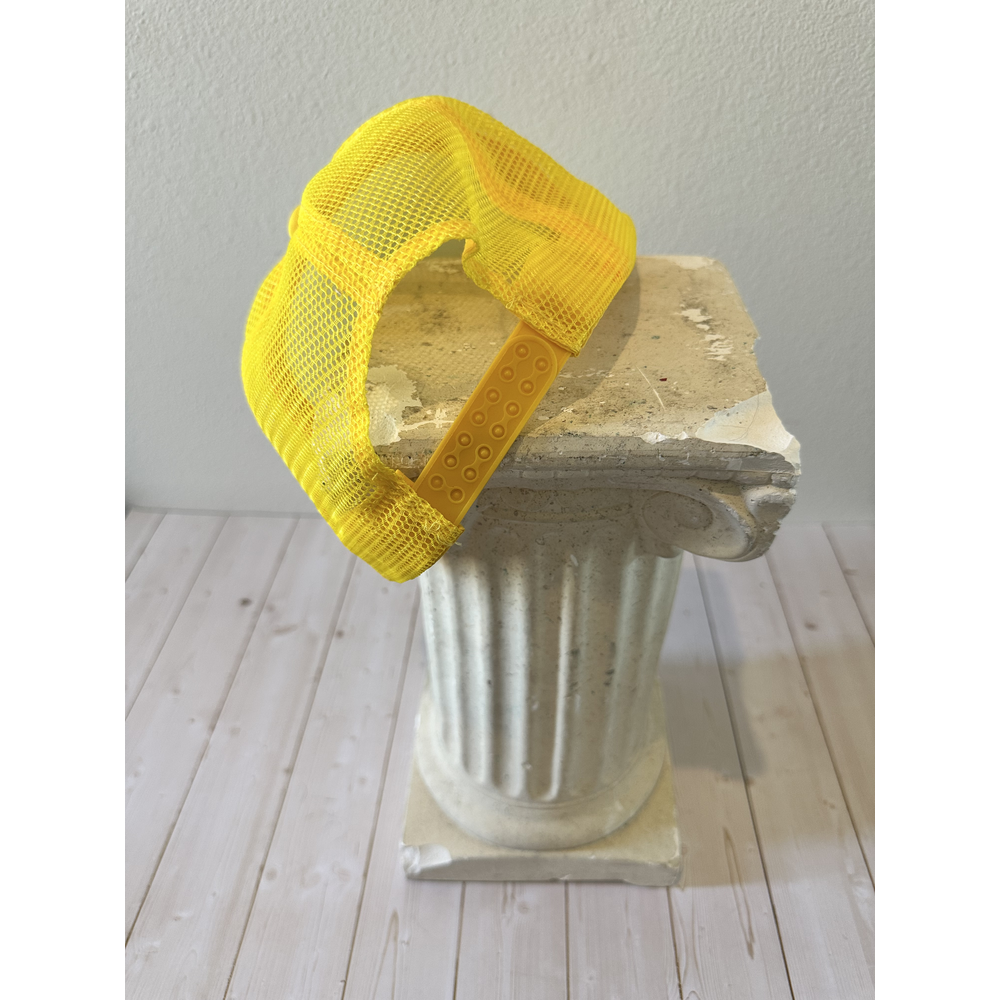 Stitchback Trucker – Yellow/White - Back