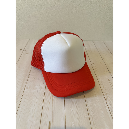 Stitchback Trucker – Red/White - Front