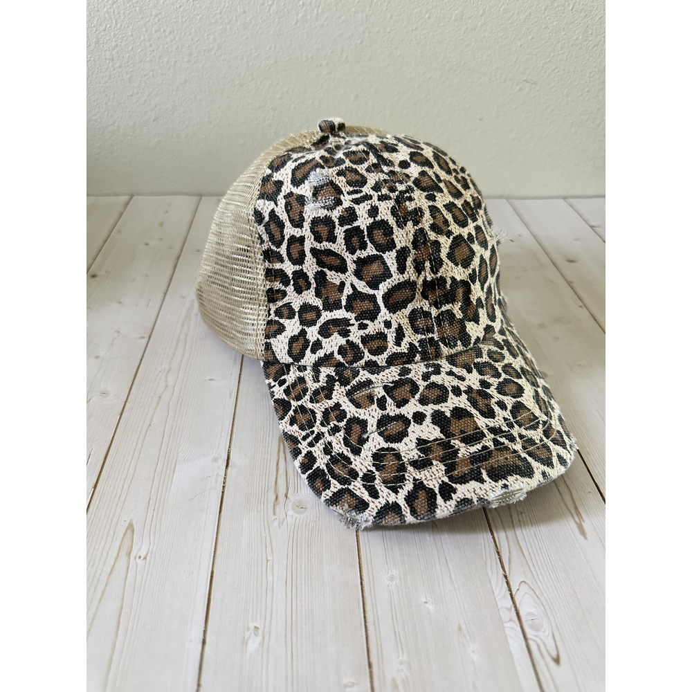 Ponytail Trucker – Charcoal - Front