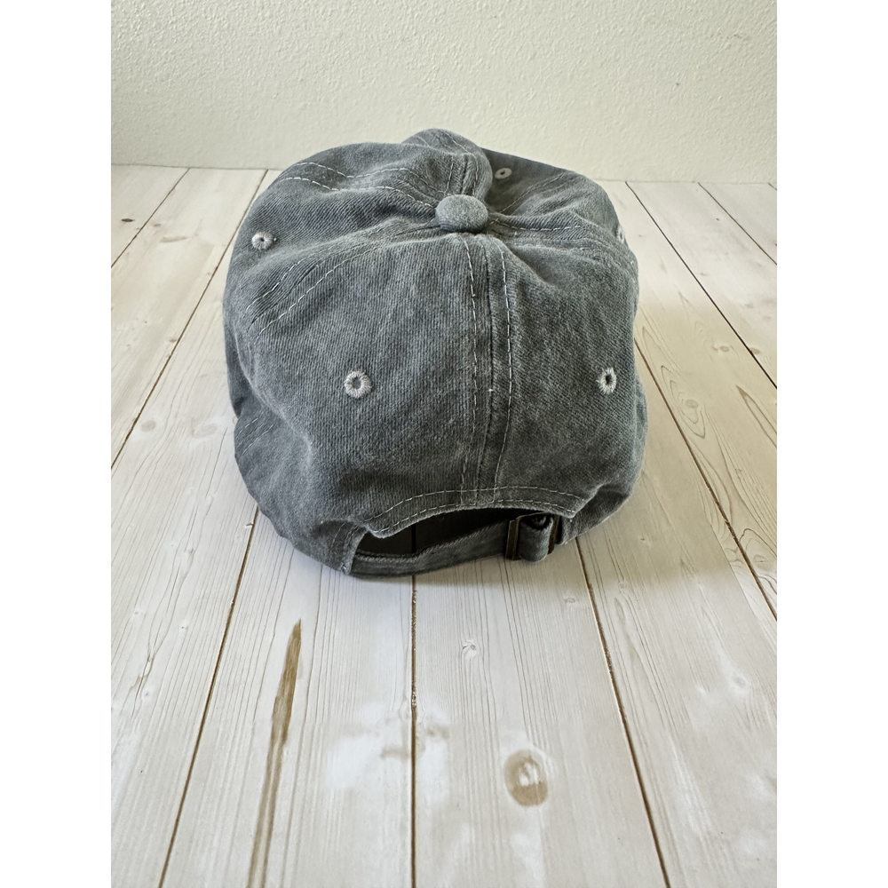 Light Gray Vintage Dad Hat-blank