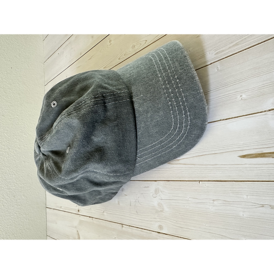 Light Gray Vintage Dad Hat-blank