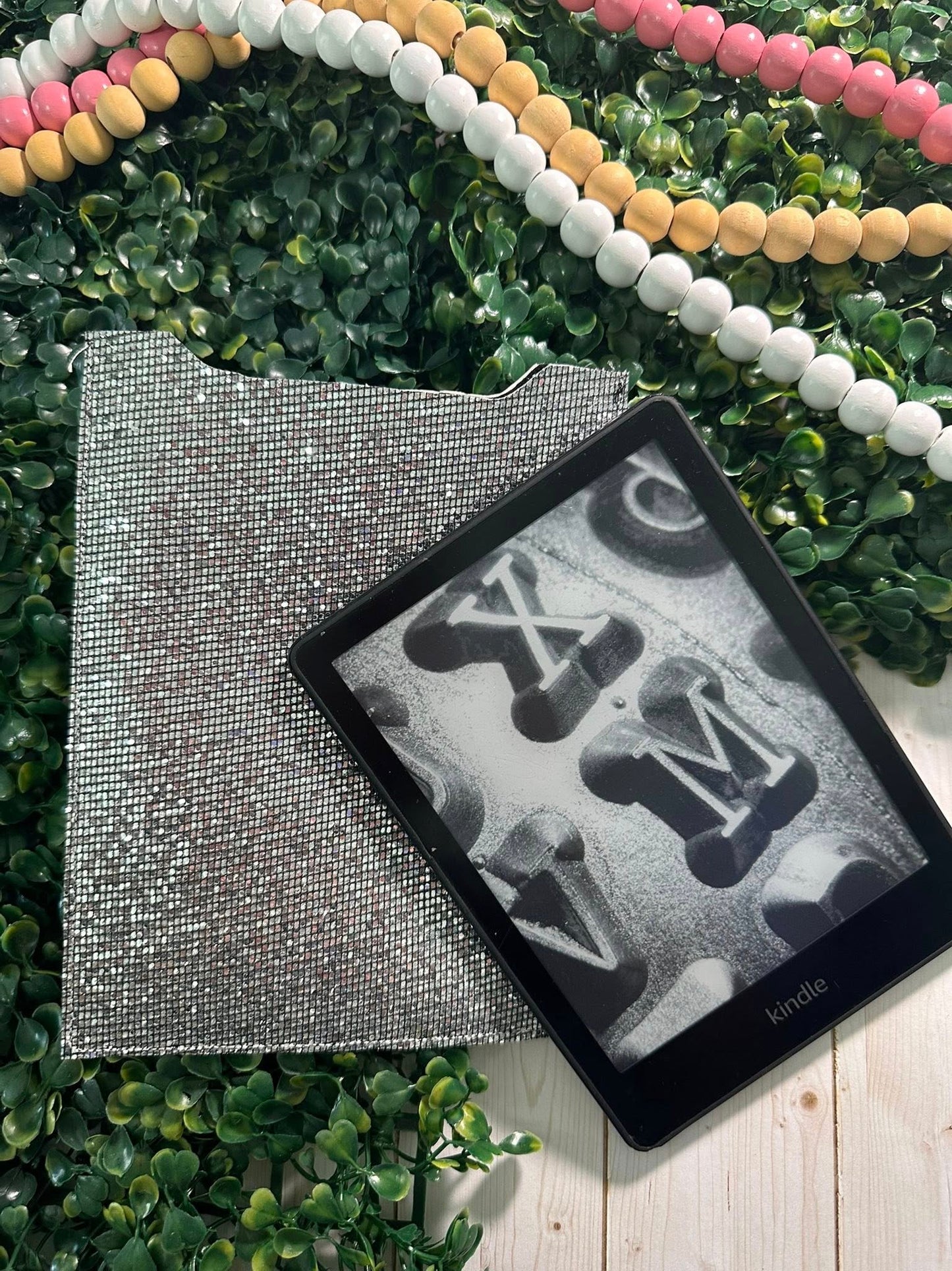 Silver Lining Kindle Sleeve – Sleek & Shiny Edition