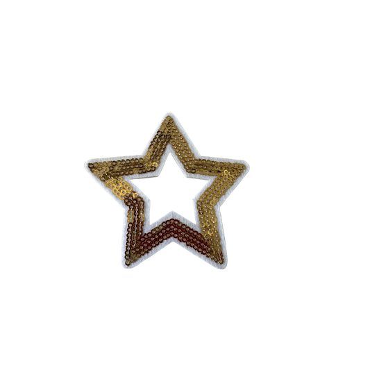 Gold Glow Star Patch