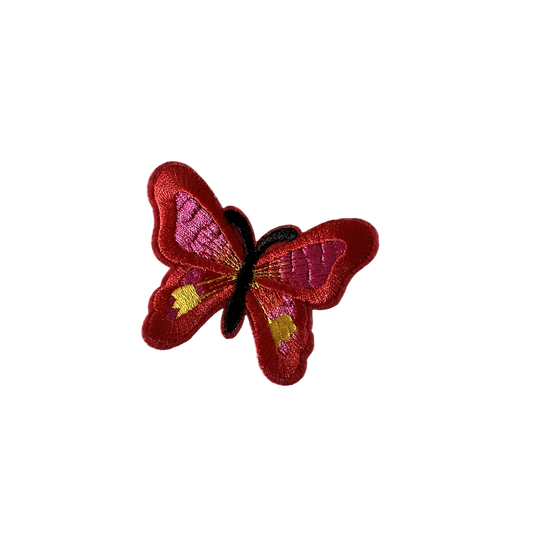 Red Butterfly Patch