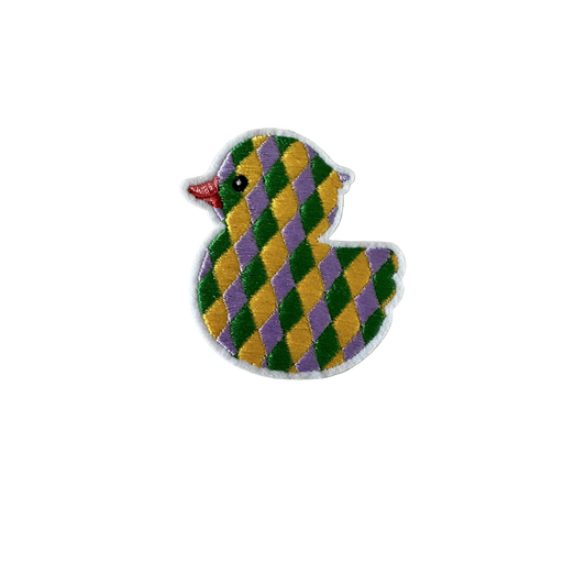 Mardi Gras Quacker Patch