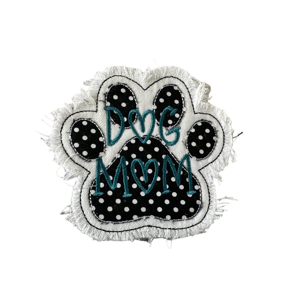 Dog Mom Paw Patch