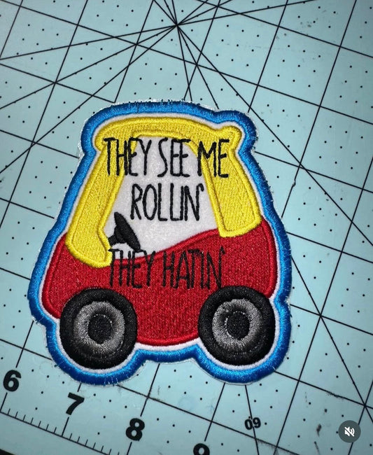 They See Me Rollin’ Patch – Toddler Flex Edition